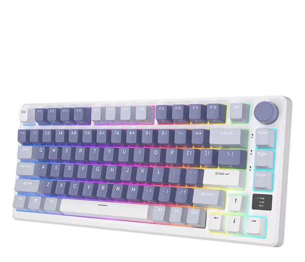 Royal Kludge RKM75 RGB (Silver switch) - Niebieska RKM75 silver switch - 1198927 - zdjęcie 2